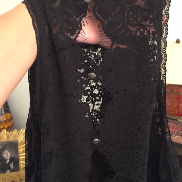 Free people Verushka mini dress color black - Picture 7 of 8